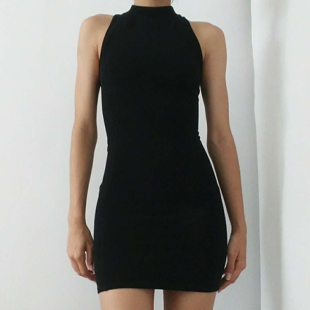 H&M Black Bodycon Dress